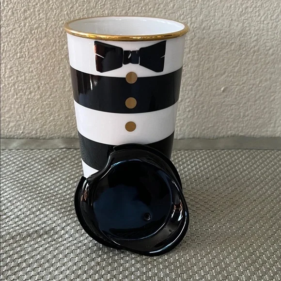 Starbucks Black and White Tuxedo Mug - Picture 2 of 5